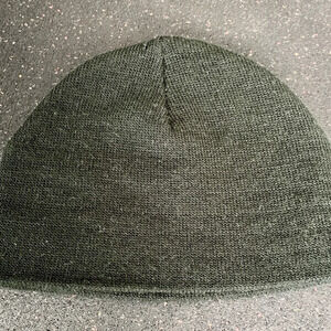 Outdoor Cap Unisex Adult Stretch Knit Solid Black Beanie Winter Hat One Size New